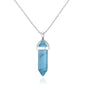 Synthetic Turquoise Genuine Gemstone Necklace