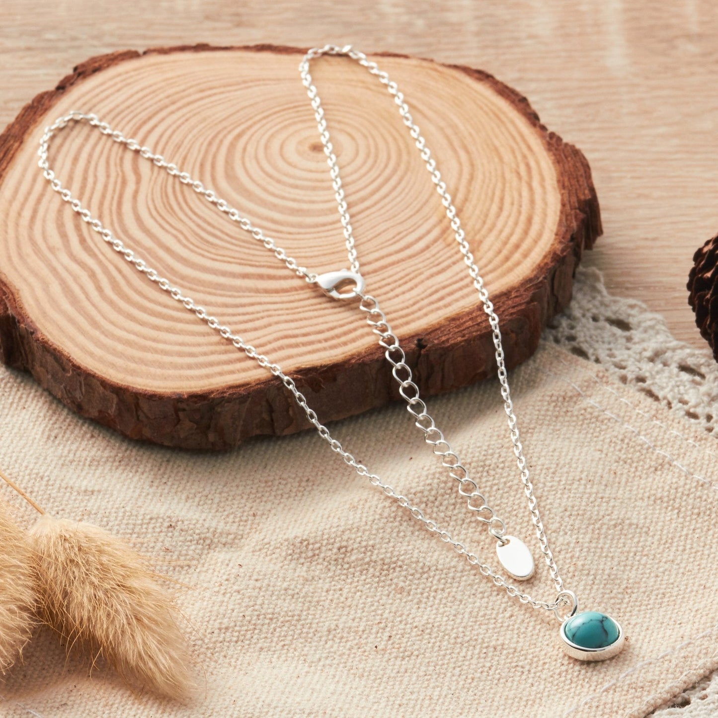 Synthetic Turquoise Necklace