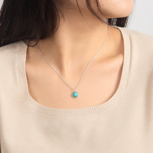 Synthetic Turquoise Necklace