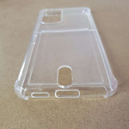 Soft TPU Clear Case With Card Slot - For Samsung A53 5G
