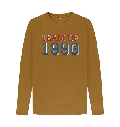 TEAM OF 1990 Print Men's Sweatshirt