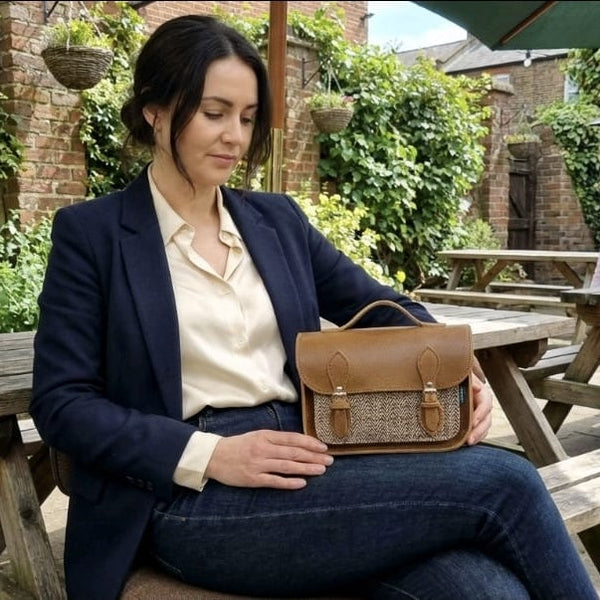 Besace Midi Tannery & Tweed - Tan