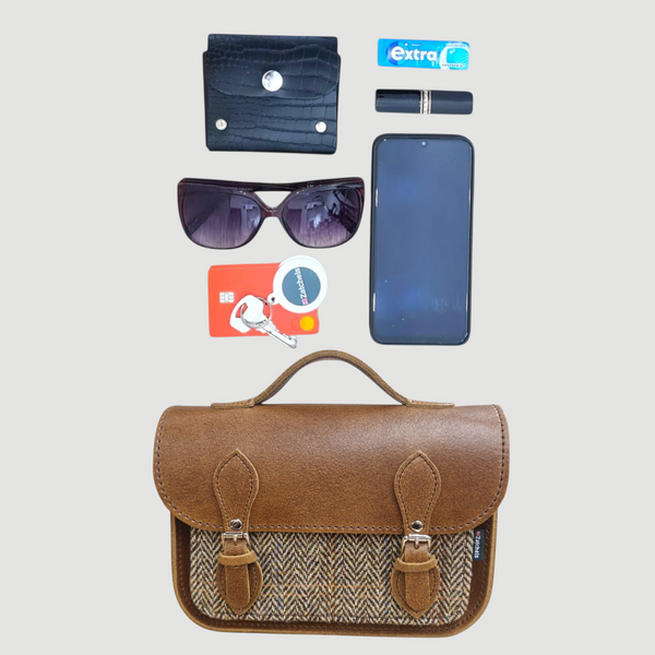 Besace Midi Tannery & Tweed - Tan