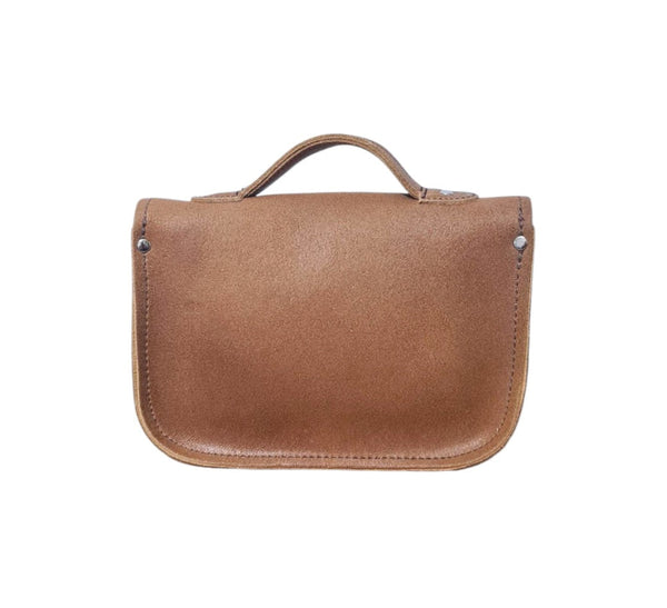Sacoche Midi en cuir - Cuir naturel