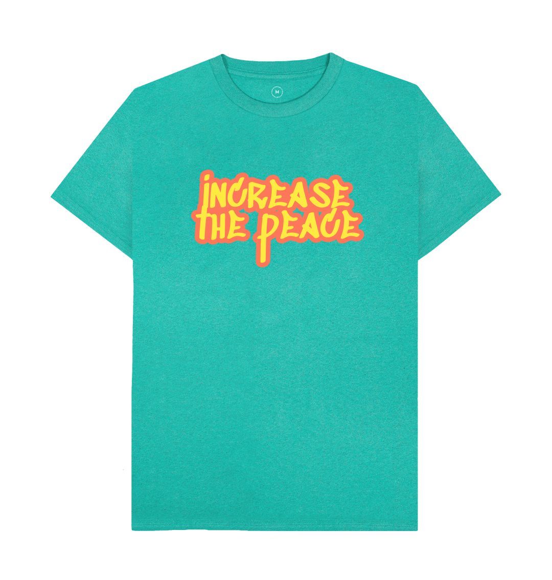 Increase The Peace Print Men's T-Shirts