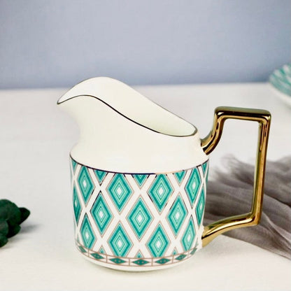 The Edwardian Emerald Bone China Tea Set