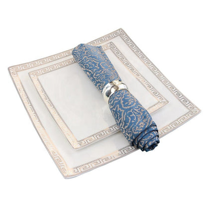 The Glamour Bone China Dinner Set - 16 | 24 Piece