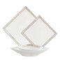 The Glamour Bone China Dinner Set - 16 | 24 Piece