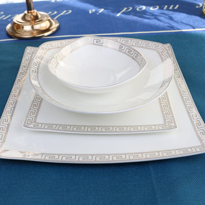 The Glamour Bone China Dinner Set - 16 | 24 Piece