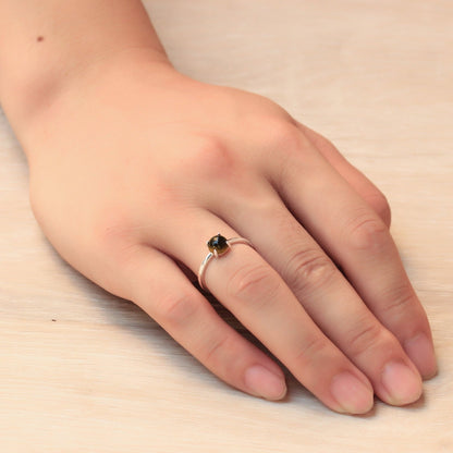 Tigers Eye Adjustable Ring