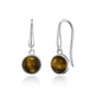 Tiger's Eye Drop Earrings