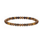 Tigers Eye Mini Beaded Gemstone Stretch Bracelet