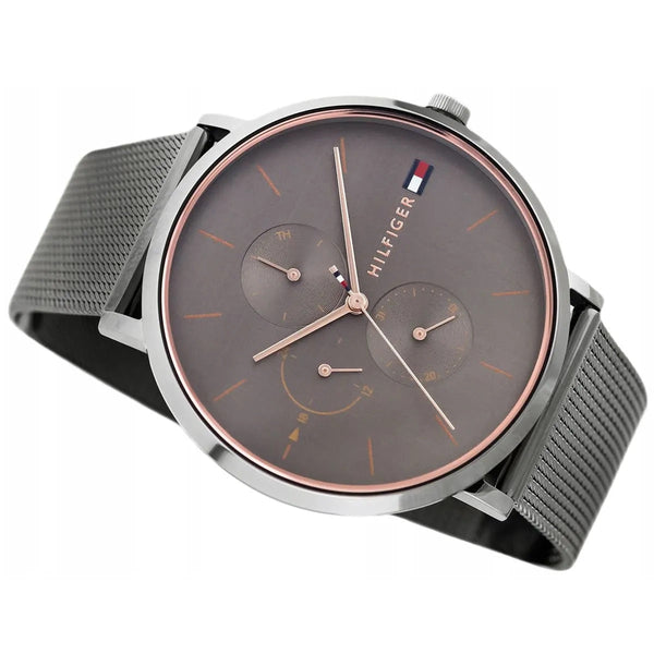 Montre Tommy Hilfiger 1781945 Jenna pour femme en maille grise