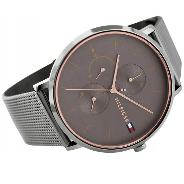 Montre Tommy Hilfiger 1781945 Jenna pour femme en maille grise