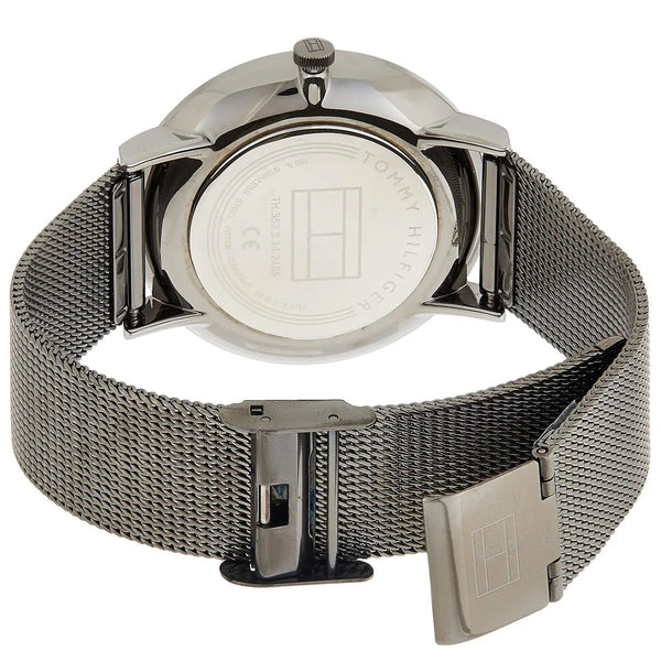 Montre Tommy Hilfiger 1781945 Jenna pour femme en maille grise
