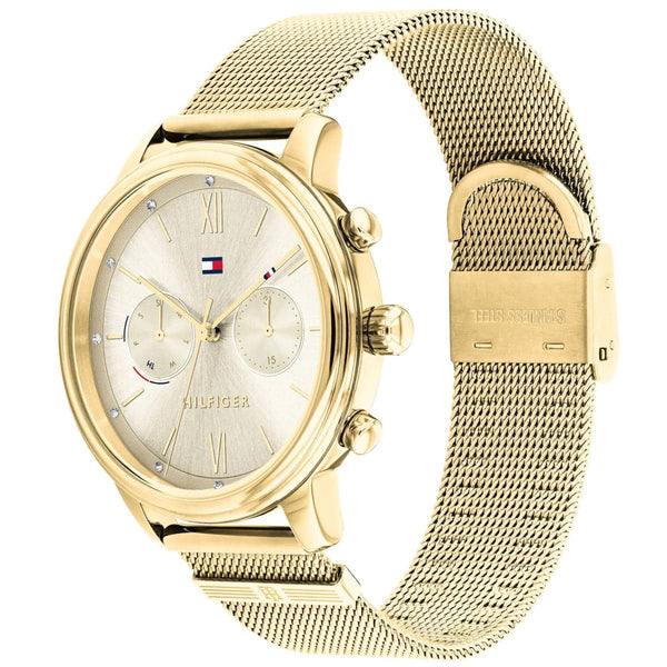 Montre Tommy Hilfiger 1782302 Blake en maille milanaise dorée pour femme