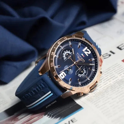 Tommy Hilfiger 1791474 Decker Men's Rose Gold Watch
