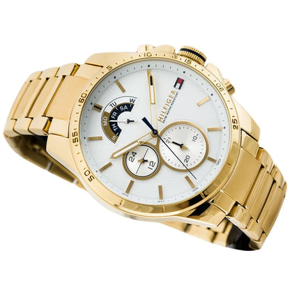 Tommy Hilfiger 1791538 Montre Homme Dorée Parker