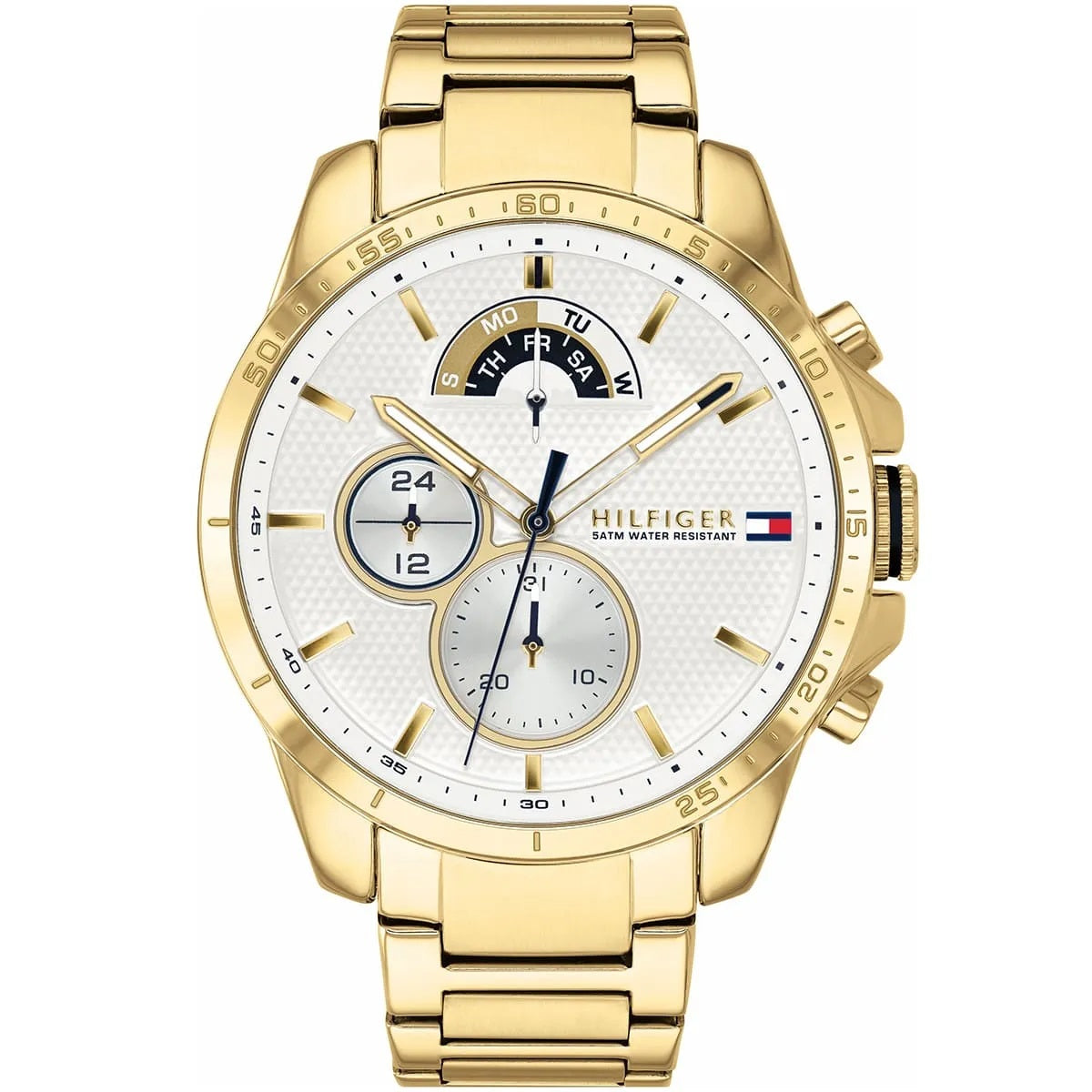Tommy Hilfiger 1791538 Montre Homme Dorée Parker