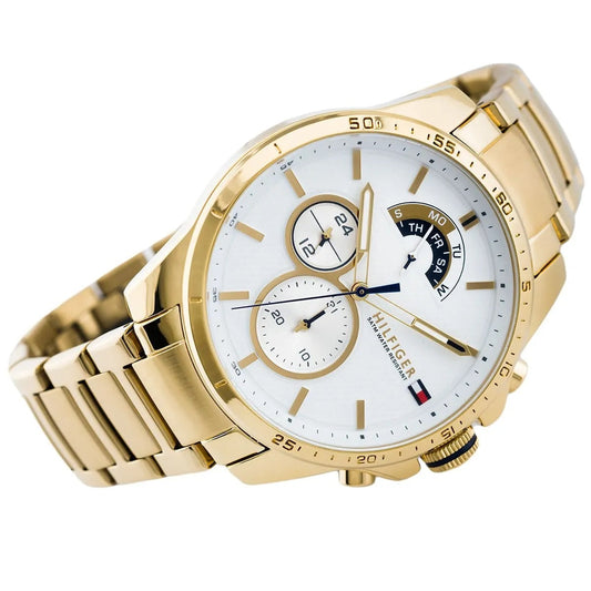 Tommy Hilfiger 1791538 Montre Homme Dorée Parker