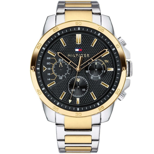Montre bicolore pour homme Tommy Hilfiger 1791559 Decker