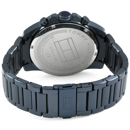 Tommy Hilfiger 1791560 Decker Montre Homme Tout en Bleu