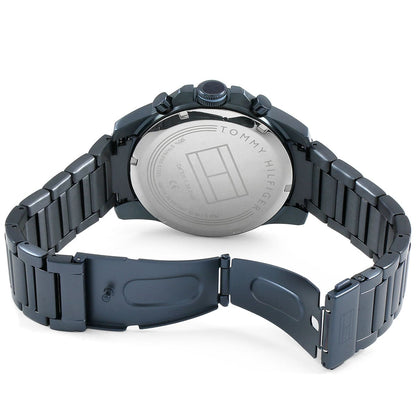 Tommy Hilfiger 1791560 Decker Montre Homme Tout en Bleu