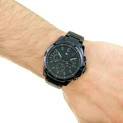 Tommy Hilfiger 1791560 Decker Montre Homme Tout en Bleu