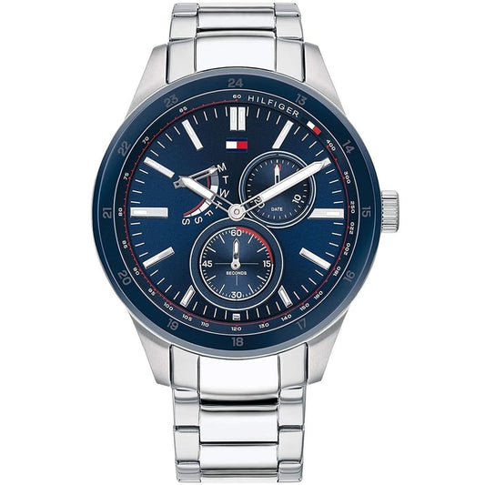 Montre homme Tommy Hilfiger 1791640 Chase argentée