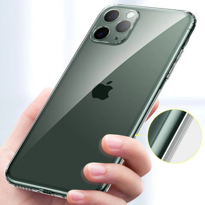 Soft TPU Clear Case with Dust Plug - For iPhone 16