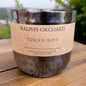 2-Wick Dimpled Black Candles