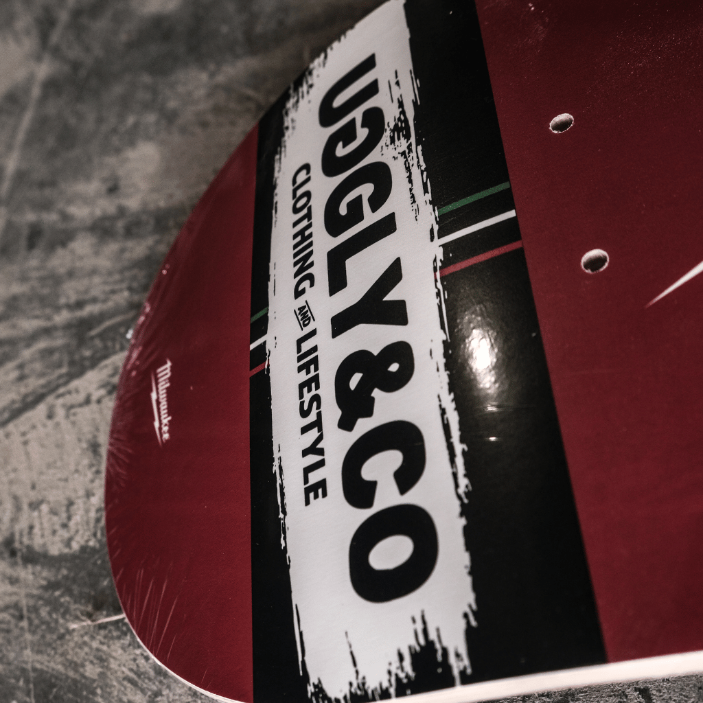Milwaukee Tools x U&C Skateboard Deck