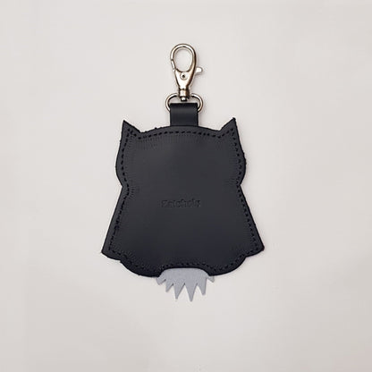 Owl Bag Charm - Union Jack Navy Blue