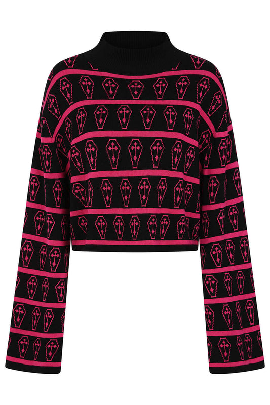 Pull tricoté Coffin Banned Apparel