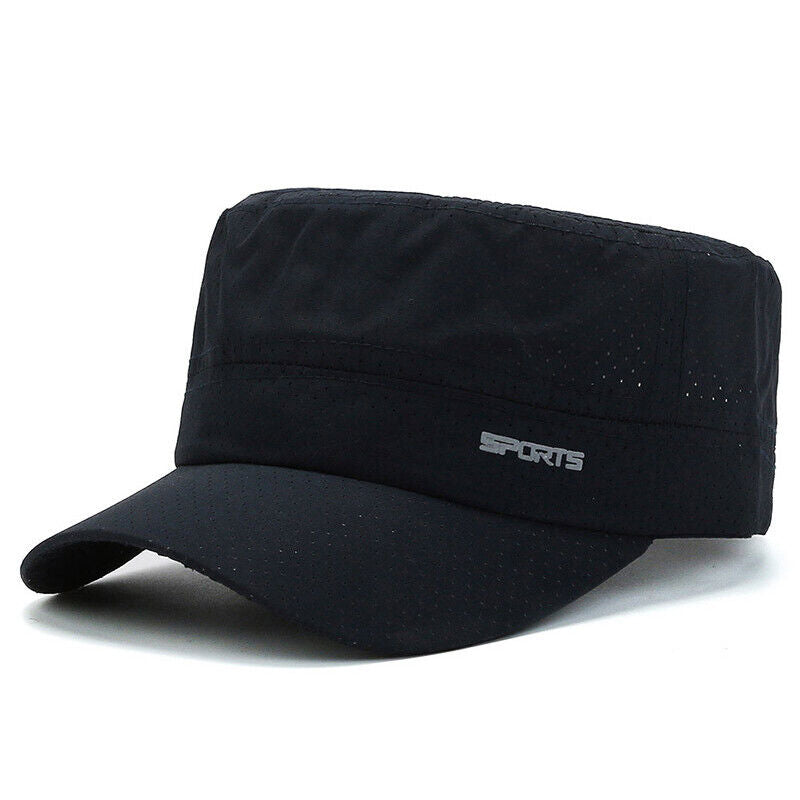 Mens Cap Army Hat Cadet Castro Military Patrol Baseball Autumn Hat Adjustable UK