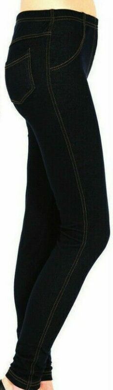 Pantalon Jegging Femme Taille Plus Extensible Slim Poches UK Tailles 8-26
