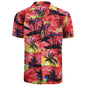 Men Hawaiian Shirt Palm Stag Beach Hawaii Aloha Party Summer Holiday Fancy Dress
