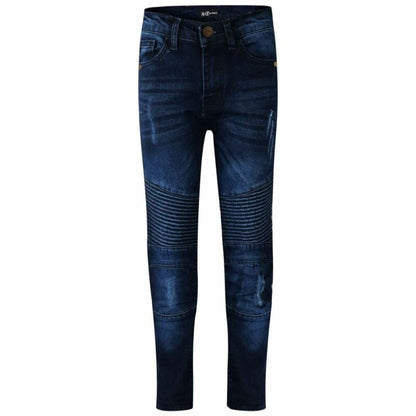 Jeans enfant garçon stretch déchiré coupe skinny 5-13 ans