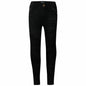 Pantalon en jean déchiré skinny extensible noir de jais pour enfants et garçons