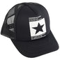 Casquettes de baseball Hommes Femmes Casquette de sport noire Chapeaux d'été décontractés réglables ~