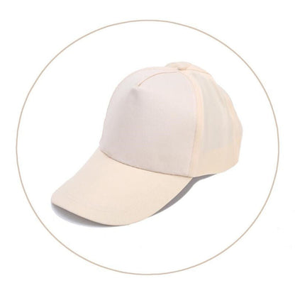 Casquettes de baseball Hommes Femmes Casquette de sport noire Chapeaux d'été décontractés réglables ~
