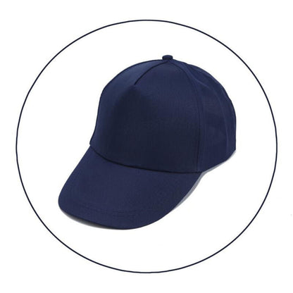 Casquettes de baseball Hommes Femmes Casquette de sport noire Chapeaux d'été décontractés réglables ~