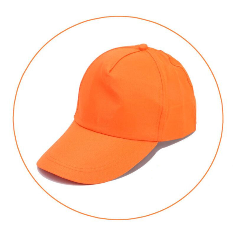 Casquettes de baseball Hommes Femmes Casquette de sport noire Chapeaux d'été décontractés réglables ~