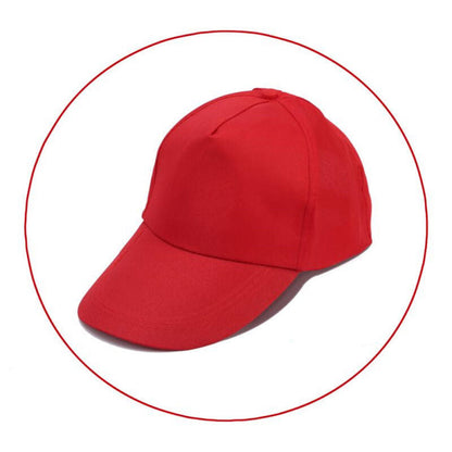 Casquettes de baseball Hommes Femmes Casquette de sport noire Chapeaux d'été décontractés réglables ~