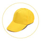 Casquettes de baseball Hommes Femmes Casquette de sport noire Chapeaux d'été décontractés réglables ~