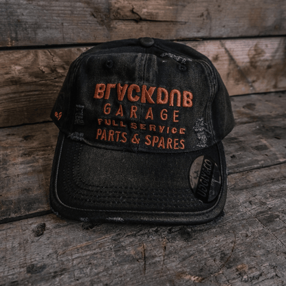 Black Parts & Spares Vintage Cap