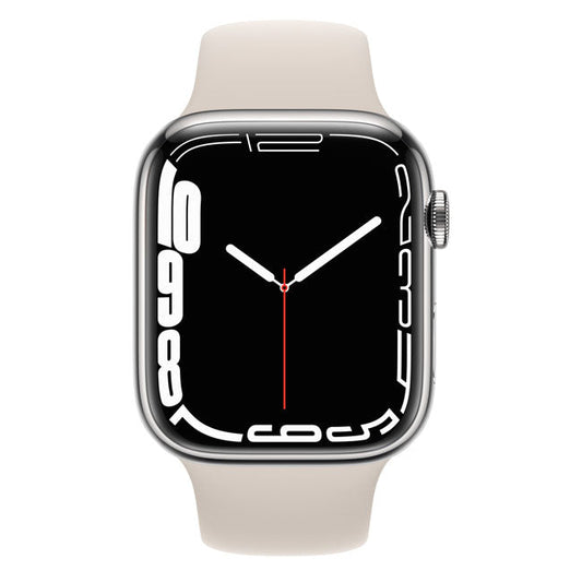Apple Watch Series 7 41mm Cellular Stainless Steel | Unlocked