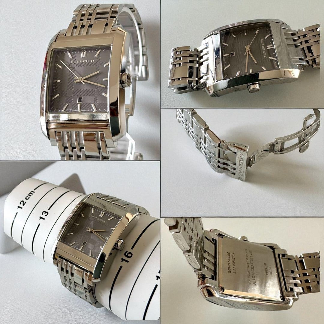 Burberry Men's Classic Rectangle Watch BU1568