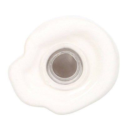Salière et poivrière en forme de chat blanc