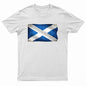 Adults Scotland Printed Scottish Flag T-Shirt